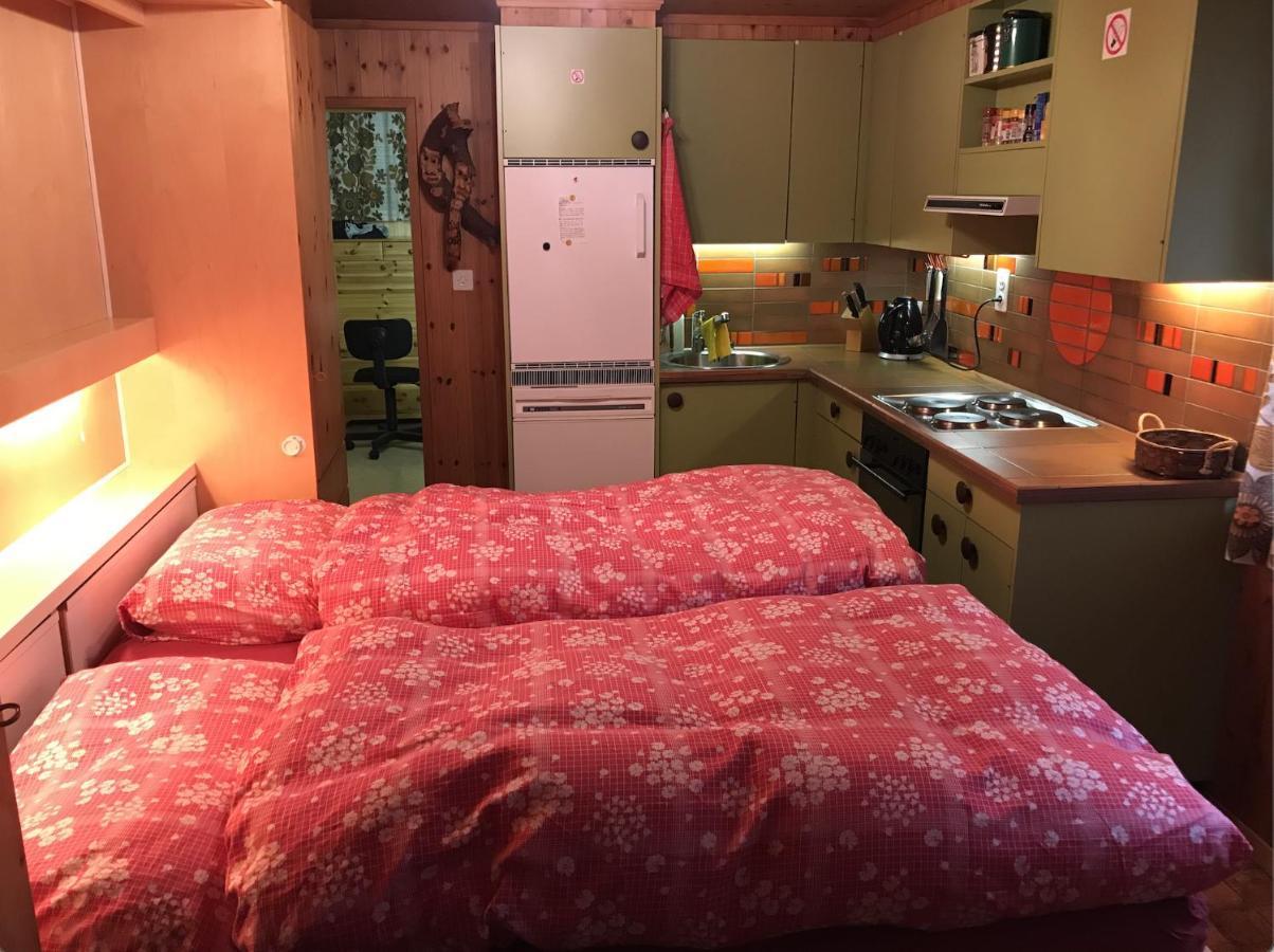 Ferienwohnung Im Chalet Boubou Wiler Eksteriør billede