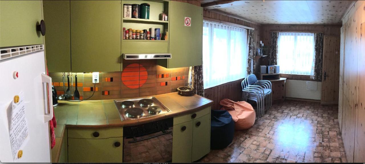 Ferienwohnung Im Chalet Boubou Wiler Eksteriør billede